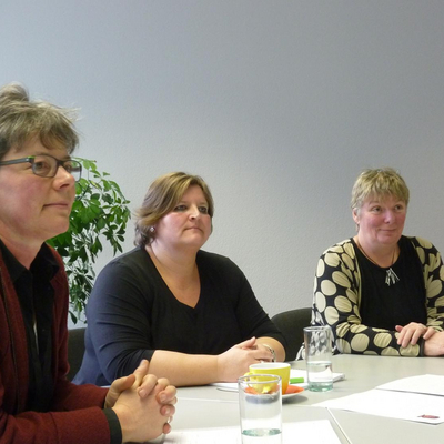 v.l.: Ulla Griepentrog, Katrin Feldmann, Gisela Nacken