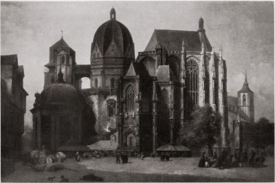 Das Aachener Münster (Original z. Zt. im Museum Simferopol)